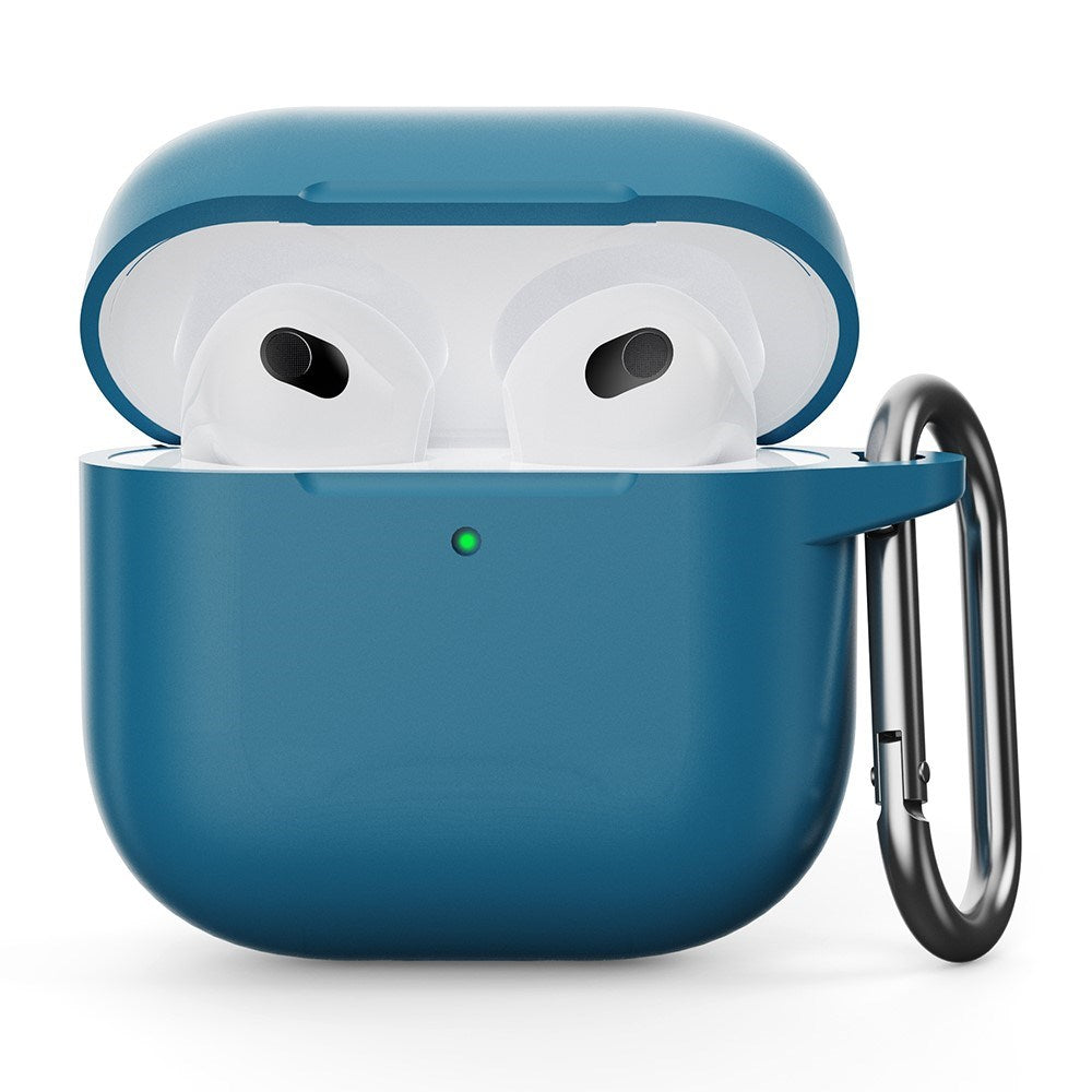 Airpods 4 Silikone Cover - Blå