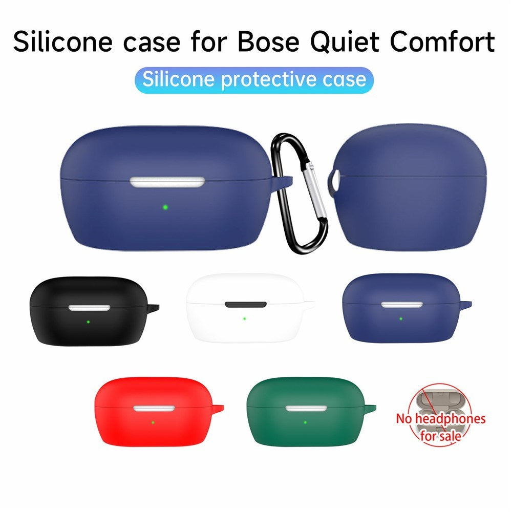 Bose QuietComfort Earbuds Silikone Cover m. Karabinhage - Rød