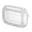 Apple AirPods Pro (3. gen.) Transparent Fleksibelt Plast Cover - Gennemsigtig / Glitter
