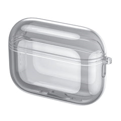 Apple AirPods Pro (3. gen.) Transparent Fleksibelt Plast Cover - Gennemsigtig / Sort