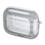 Apple AirPods Pro (3. gen.) Transparent Fleksibelt Plast Cover - Gennemsigtig / Sort