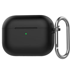 Apple AirPods Pro (3. gen.) Silikone Cover - Karabinhage - Sort