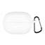 Huawei FreeBuds Pro 5 Silikone Cover m. Karabinhage - Hvid