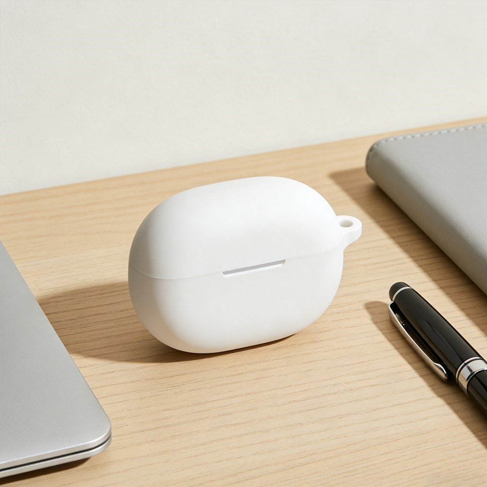 Huawei FreeBuds Pro 5 Silikone Cover m. Karabinhage - Rød