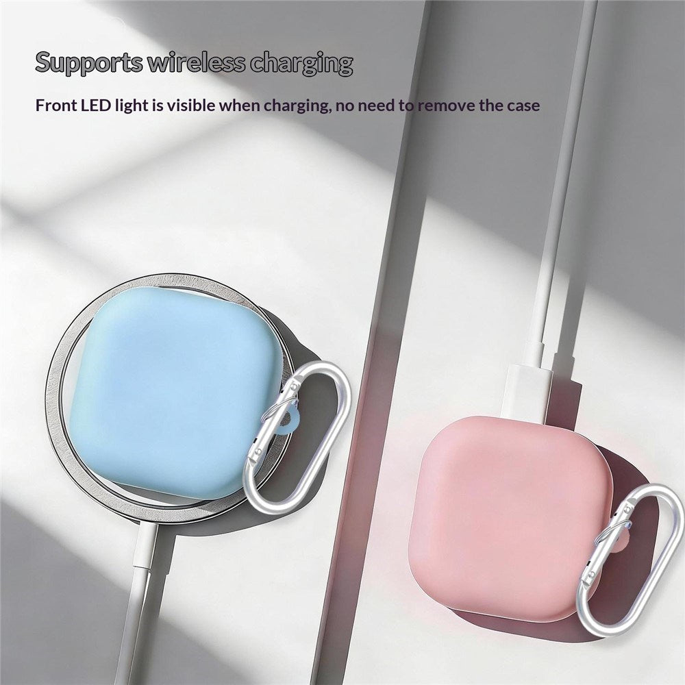 Samsung Galaxy Buds 4 / 4 Pro Silikone Cover - Lyseblå