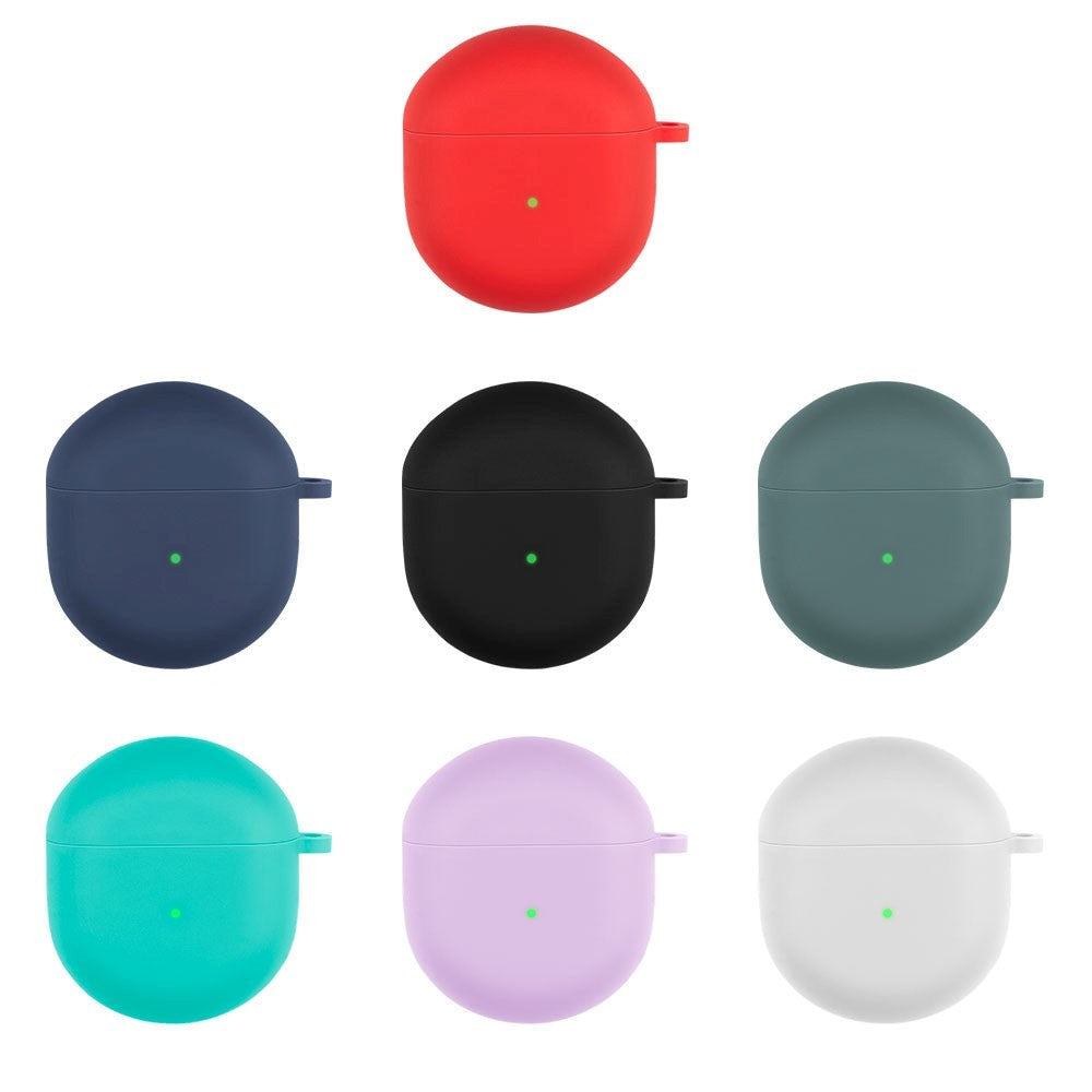OnePlus Buds Silikone Cover m. Karabinhage - Sort