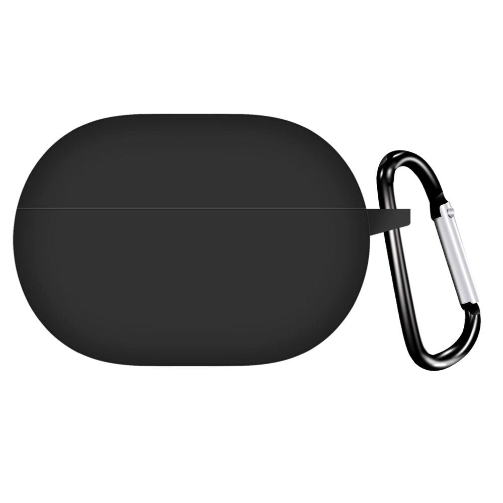 Huawei Freebuds Pro 2 Silikone Cover m. Karabinhage - Sort