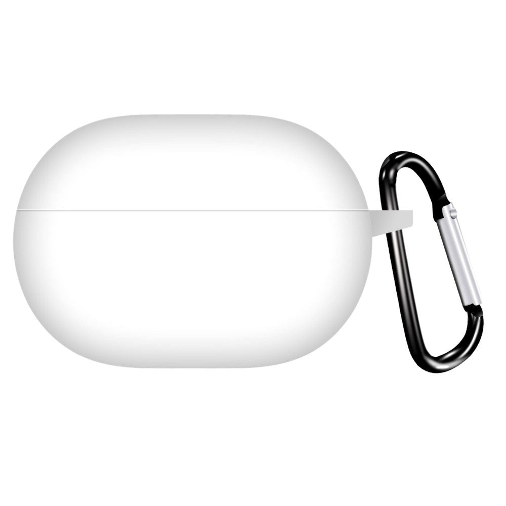 Huawei Freebuds Pro 2 Silikone Cover m. Karabinhage - Hvid