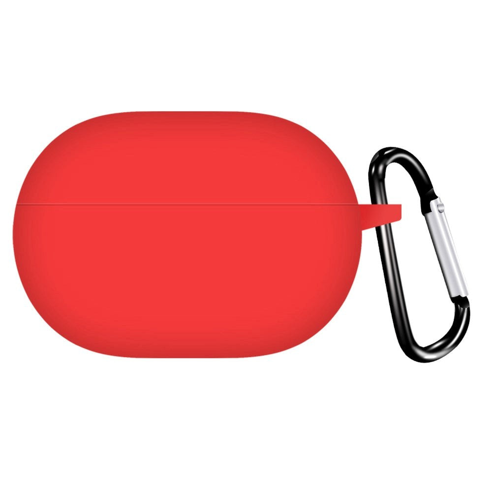 Huawei Freebuds Pro 2 Silikone Cover m. Karabinhage - Rød