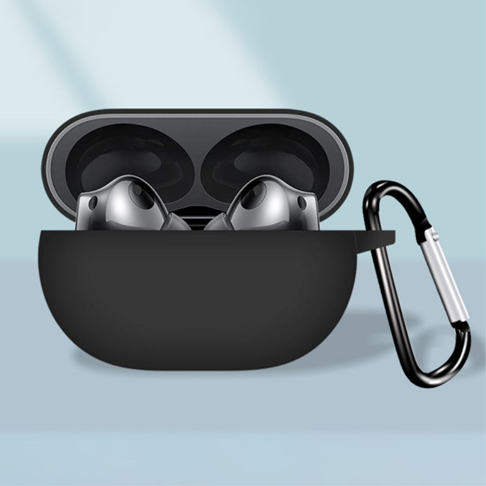 Huawei Freebuds Pro 2 Silikone Cover m. Karabinhage - Blå