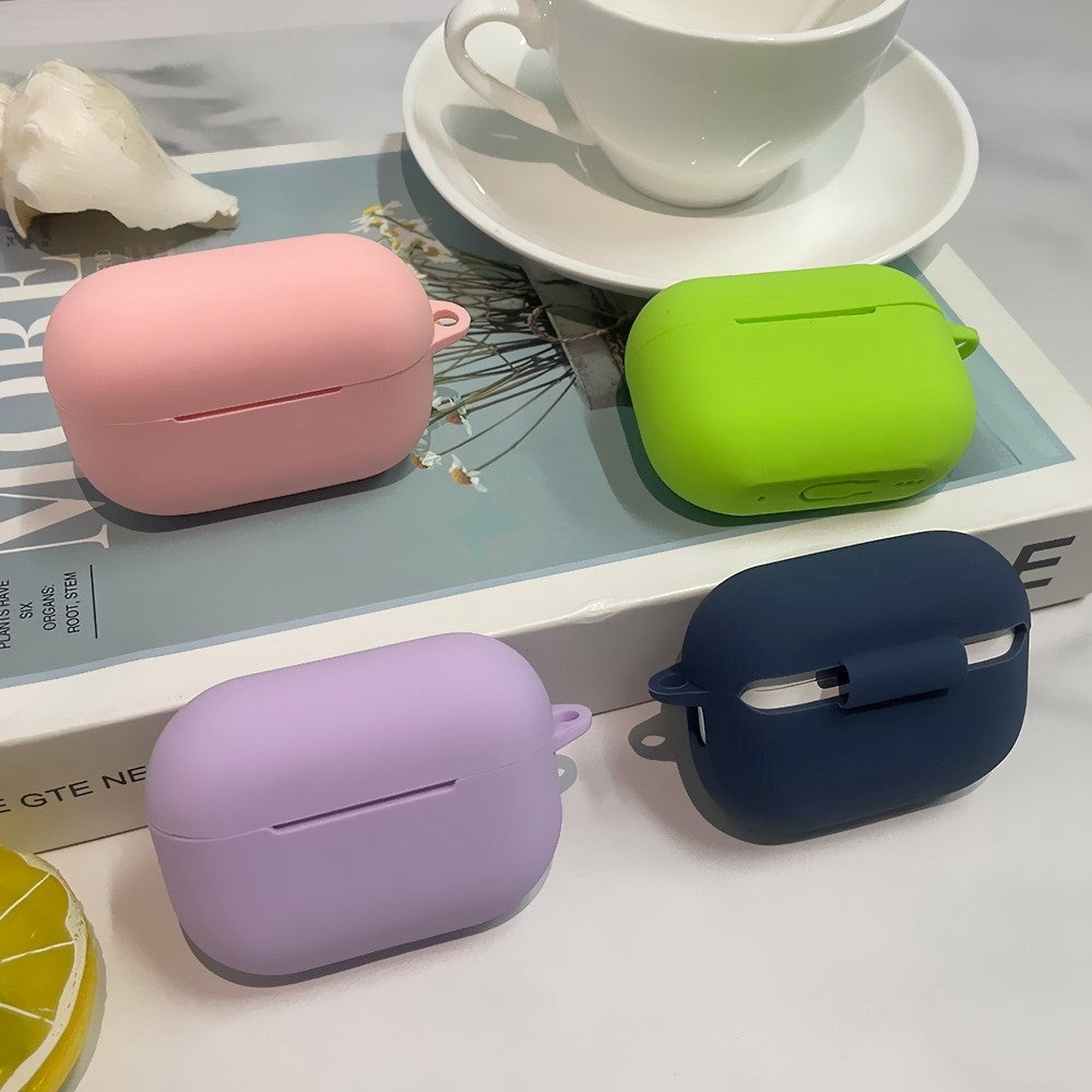Apple Airpods Pro 2nd Gen (2022) Cover m. Karabinhage - Grøn