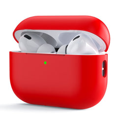 Apple AirPods Pro (2. Gen.) Todelt Silikone Cover - Rød