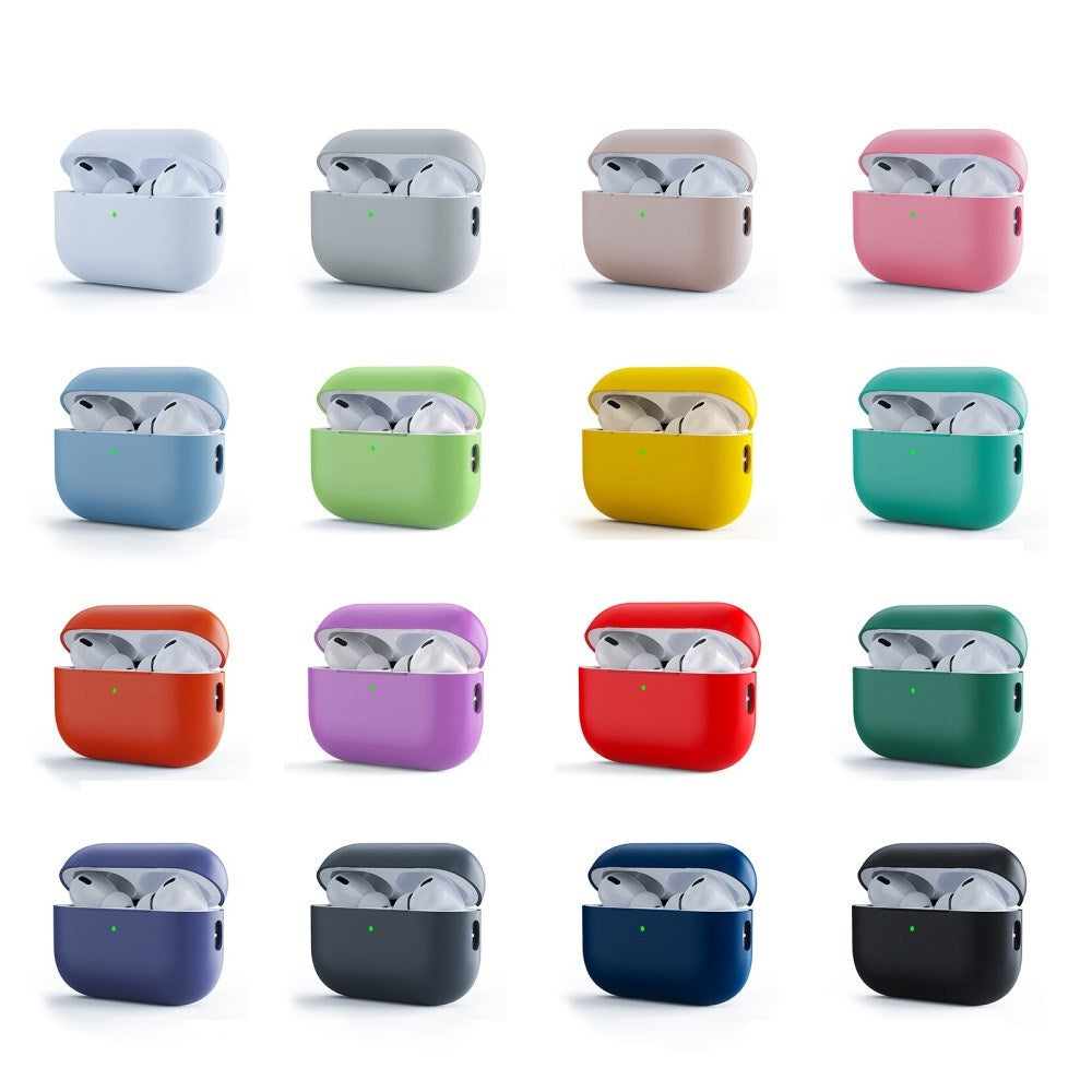 Apple AirPods Pro (2. Gen.) Todelt Silikone Cover - Grå