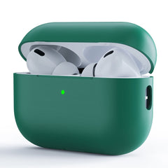Apple AirPods Pro (2. Gen.) Todelt Silikone Cover - Mørkegrøn