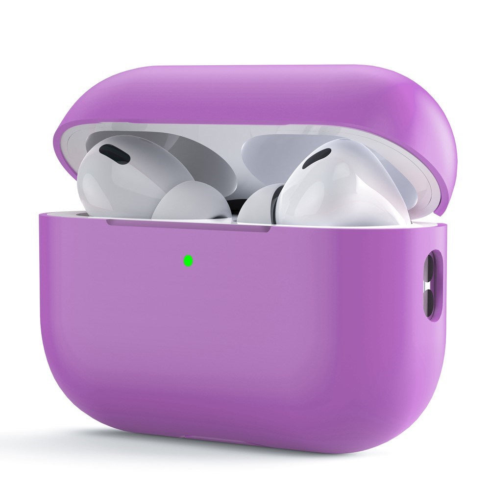 Apple AirPods Pro (2. Gen.) Todelt Silikone Cover - Lilla
