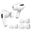 AirPods Pro (1. & 2. Gen.) AHASTYLE Silikone Ørepropper - S / M / L - Hvid
