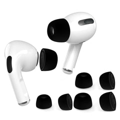 AirPods Pro (1. & 2. Gen.) AHASTYLE Silikone Ørepropper - S / M / L - Sort