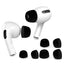 AirPods Pro (1. & 2. Gen.) AHASTYLE Silikone Ørepropper - S / M / L - Sort