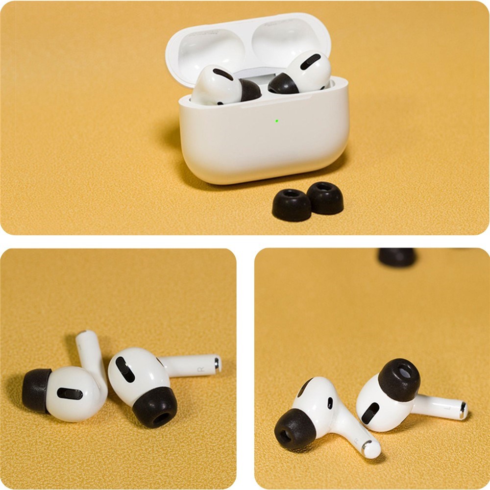 AirPods Pro (1. & 2. Gen.) AHASTYLE WG28 Memory Foam Ørepropper - Str. S - Sort