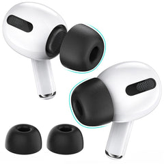 AirPods Pro (1. & 2. Gen.) AHASTYLE Memory Foam Ørepropper - S / M / L - Sort