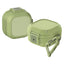 Samsung Galaxy Buds2 / Buds2 Pro / Buds Pro / Buds Live Hybrid Plast Cover m. Karabinhage - Lysegrøn
