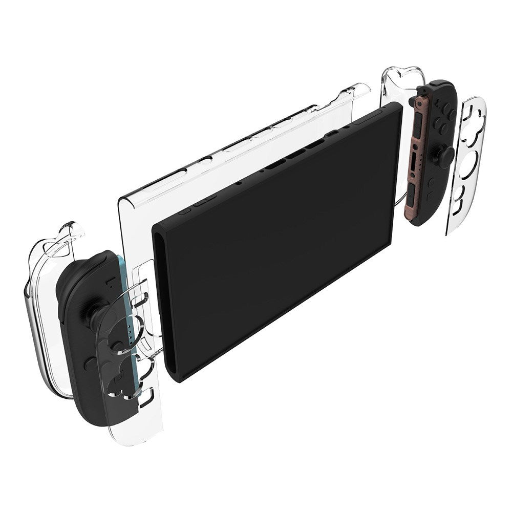 Nintendo Switch 2 Hårdt Plastik Cover - Gennemsigtig