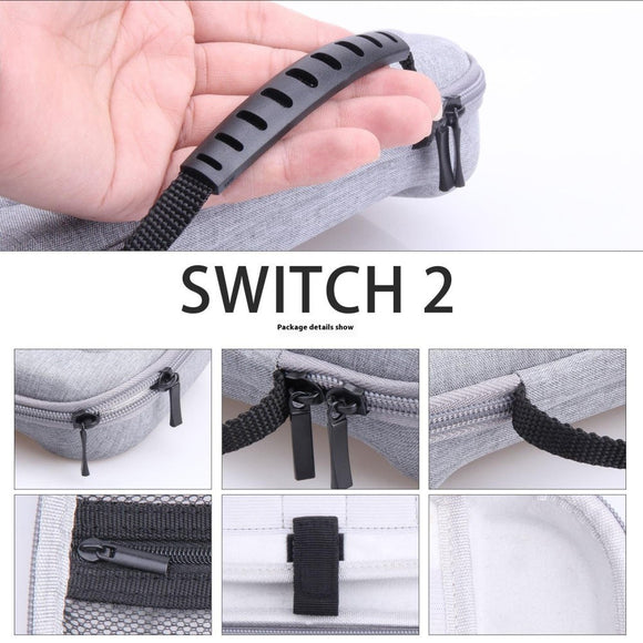 Nintendo Switch 2 Opbevaringstaske - Grå