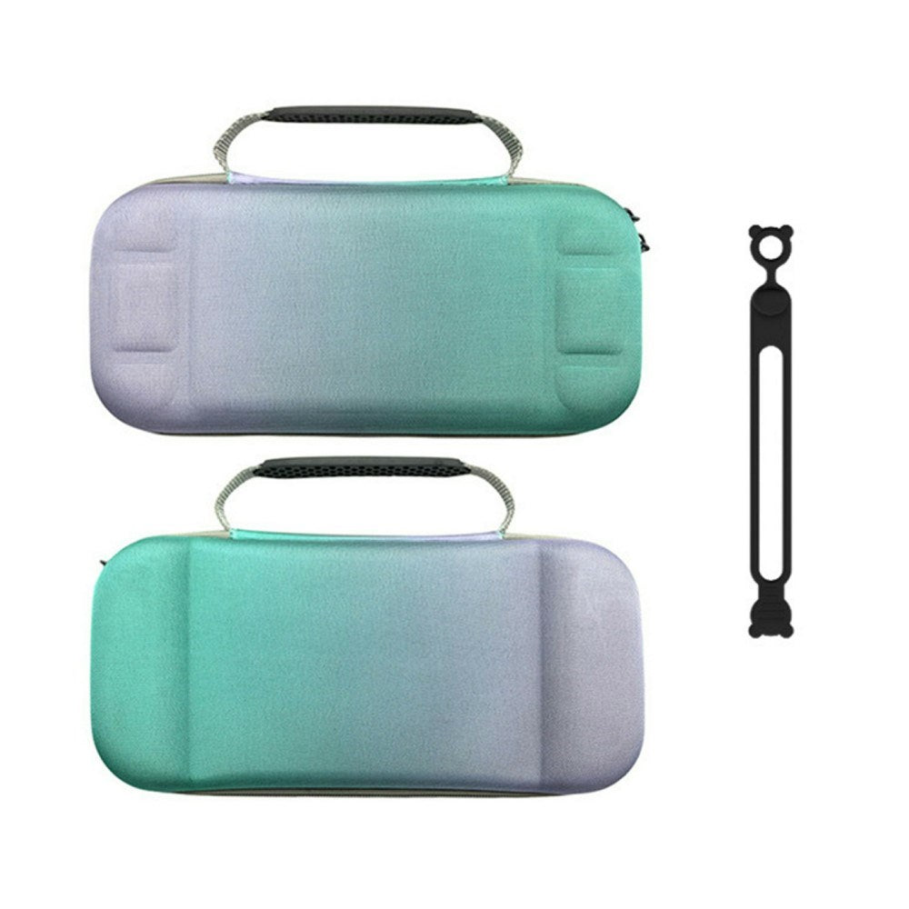 Nintendo Switch 2 Organiserings- og Transporttaske m. Håndtag - Lilla / Grøn