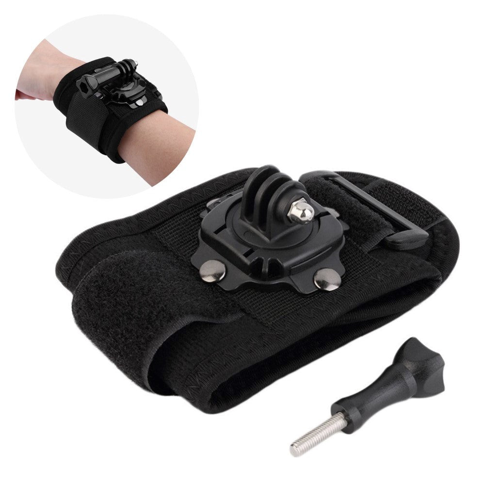 GoPro 4 - 11 Armbånds Holder - Wrist Strap Mount Holder - Sort