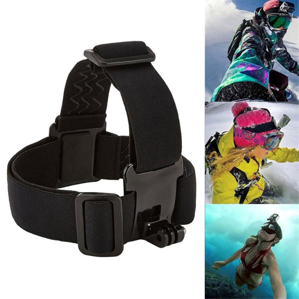GoPro Hero Elastik Headstrap - Sort