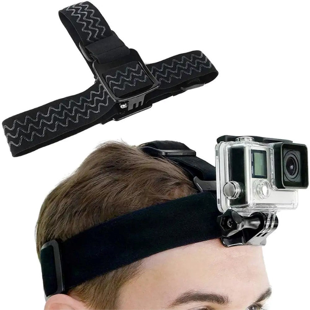 GoPro Hero Elastik Headstrap - Sort