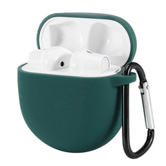 OnePlus Buds Silikone Case m. Karabinhage - Grøn