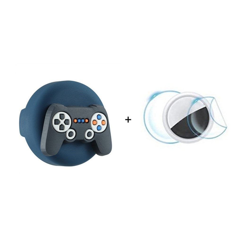 Apple AirTag 1. & 2. Gen. Silikone Holder til Sko m. Motiv - Game Controller