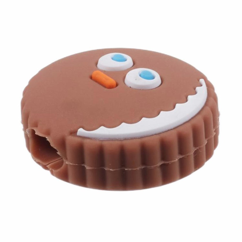 Kabelbeskytter til USB-C Kabel - Lys Cookie