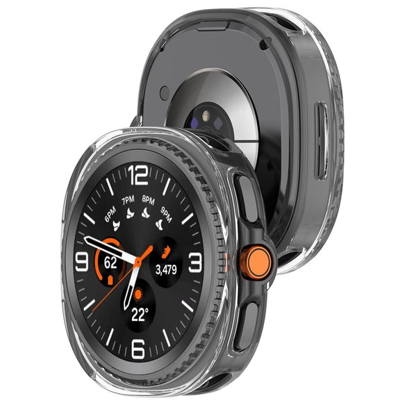 Samsung Galaxy Watch 8 Classic (46mm) Semi-Enclosed Hårdt Plastik Cover - Gennemsigtig