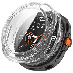 Samsung Galaxy Watch 8 Classic (46mm) Hårdt Plastik Cover m. Indbygget Skærmbeskyttelse - Gennemsigtig