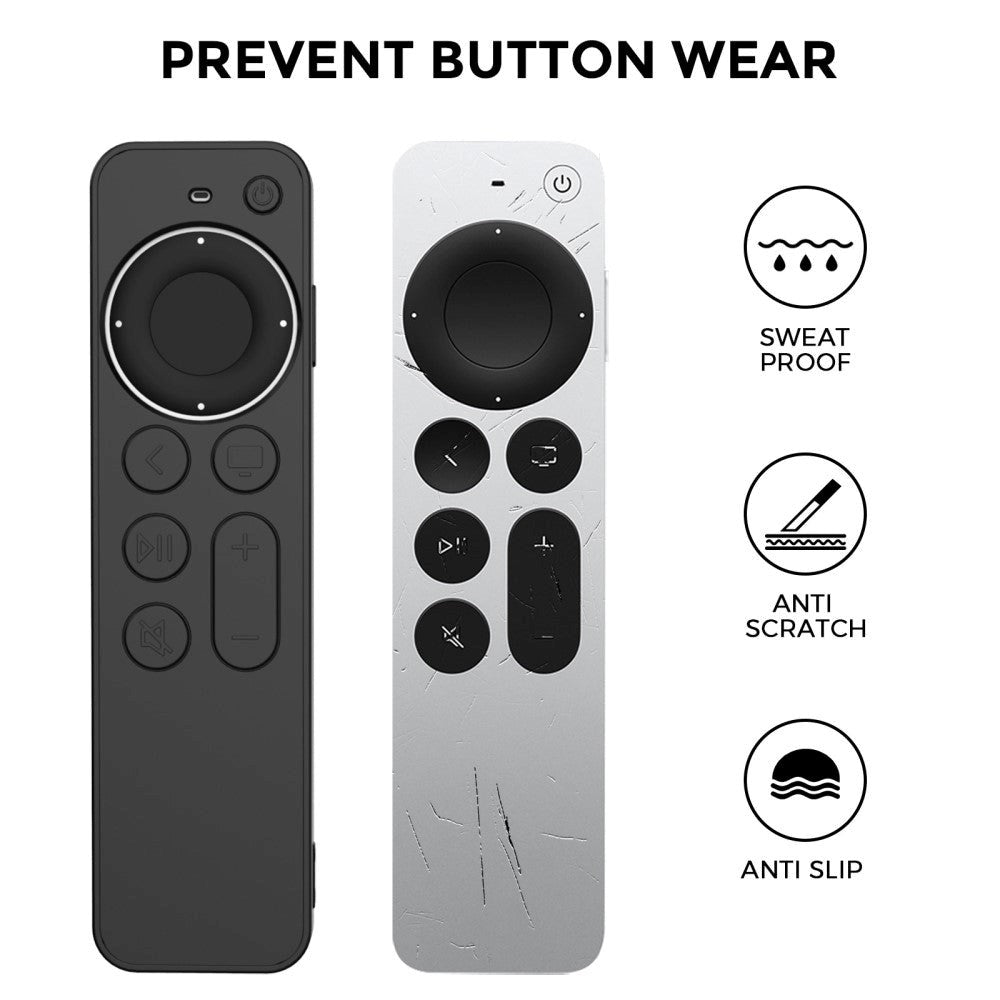 Apple Siri Remote Silikone Cover (2. & 3. gen.) - Blå