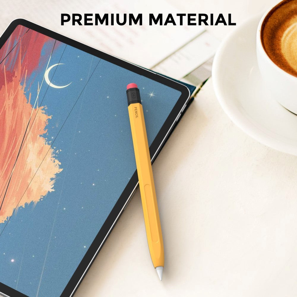 Apple Pencil 2 Gen. Silikone Blyant Cover - Orange