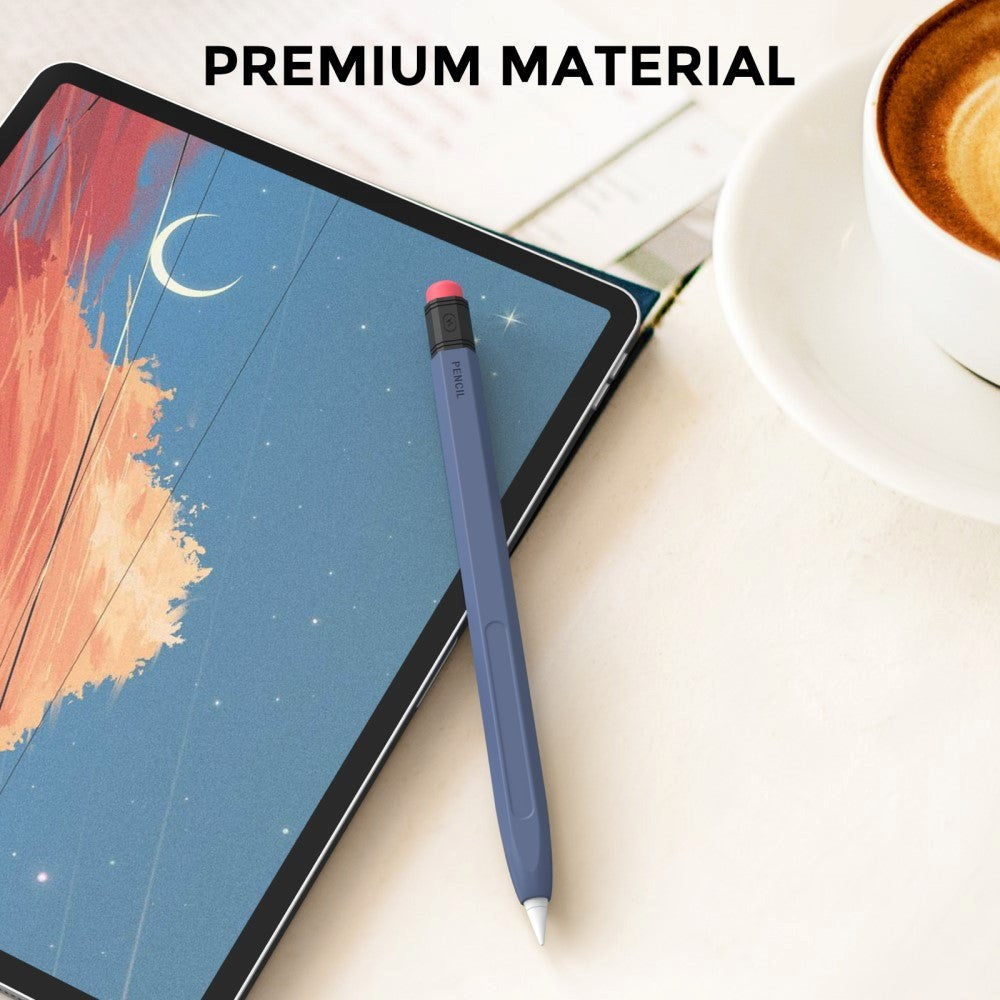 Apple Pencil 2 Gen. Silikone Blyant Cover - Midnatsblå