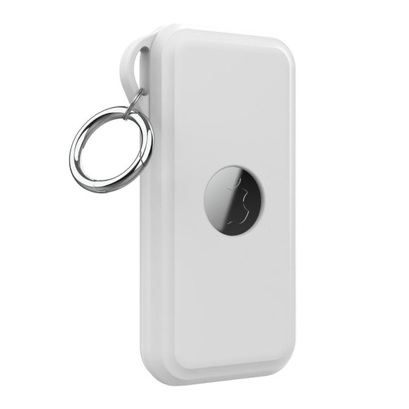 Apple Vision Pro Batteri Silikone Cover m. Nøglering - Hvid