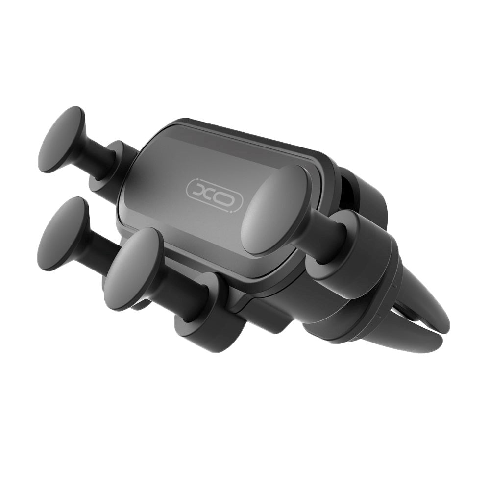 XO C41 Universal Mobilholder til Bil - Ventilationsanlæg - Maks Mobil: 65 - 90mm - Sort