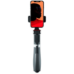 XO SS08 Selfie Stang Bluetooth - Selfie Stang m. Knapudløser - Sort