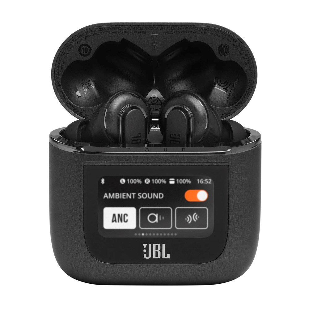JBL Tour Pro 2 True Wireless Høretelefoner - In-Ear - Sort