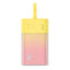 Baseus Popsicle 5200mAh Powerbank 20W m. Indbygget Lightning Kabel - Lyserød / Gul