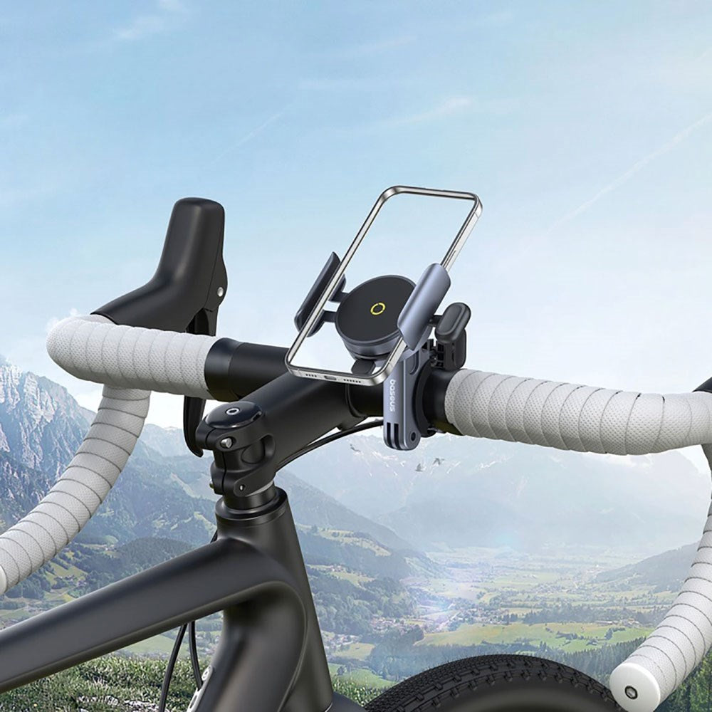 Baseus PrimeTrip Mobilholder til Cykel - Grå
