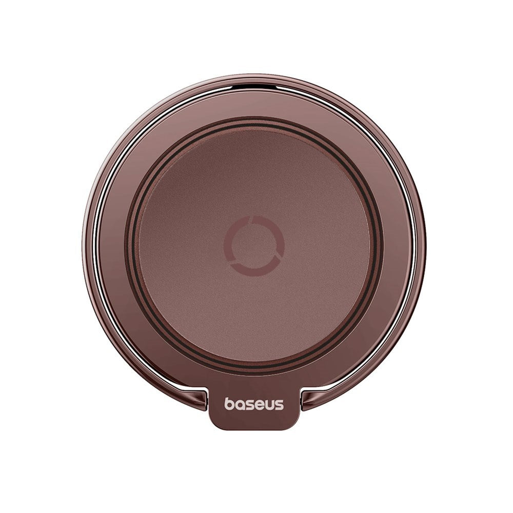 Baseus MagPro II Ring Holder til Mobil m. Ståfunktion - MagSafe Kompatibel - Rose Gold