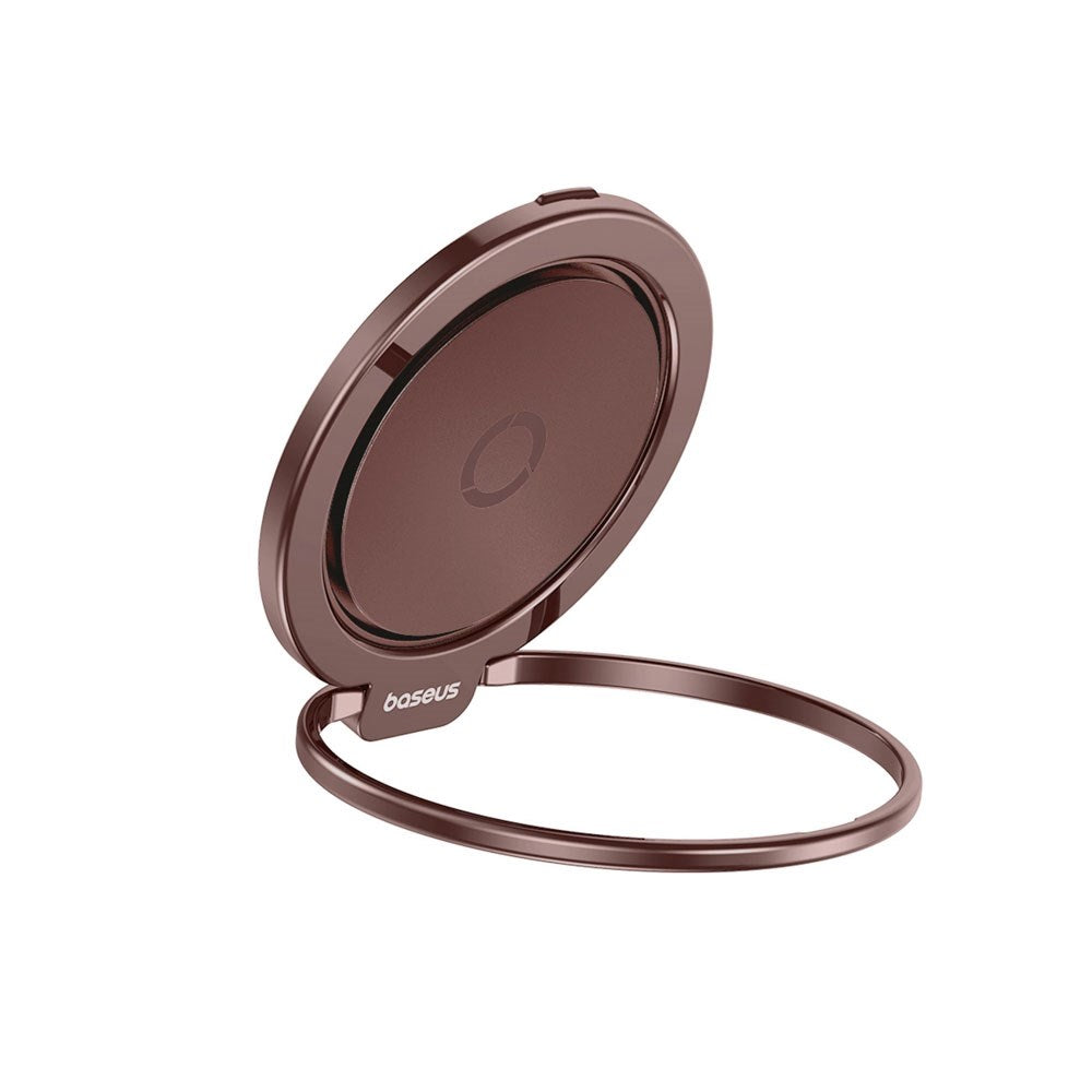Baseus MagPro II Ring Holder til Mobil m. Ståfunktion - MagSafe Kompatibel - Rose Gold
