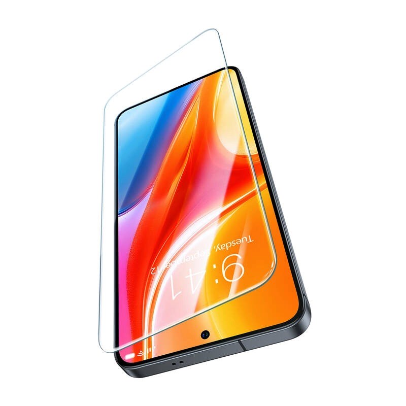 TORRAS Samsung Galaxy S25 Install Master Hærdet Skærmbeskyttelsesglas - Gennemsigtig