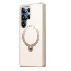 TORRAS Samsung Galaxy S25 Ultra Ostand Spin Hybrid Cover m. Kickstand - Guld