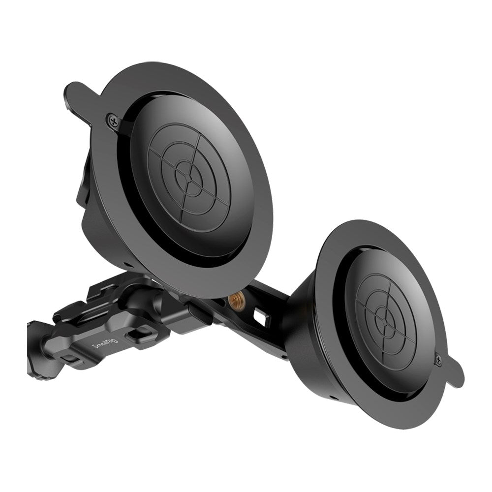 SmallRig 3566 Universal Actionkamera Mount m. Dual Sugekopper - Sort